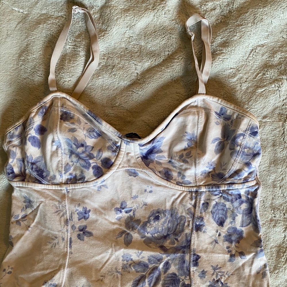 Bustier tank top
